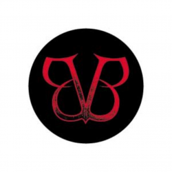 Black Veil Brides Mono Logo Button