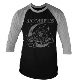 Black Veil Brides T Shirt Moon Reaper Band Logo Bvb Official Mens Black