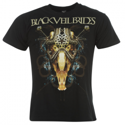 Details about Official Black Veil Brides T Shirt Mens Ornament Top Tee  Tshirt