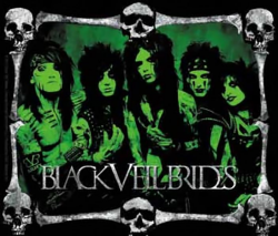 Black Veil Brides Vinyl Sticker Green Band Skulls Logo