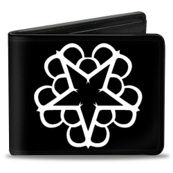Bi-Fold Wallet - BVB Star Logo + BLACK VEIL BRIDES Black White