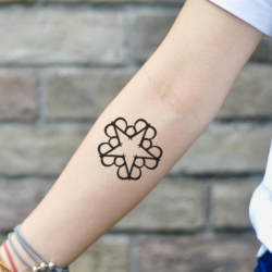 Black Veil Brides Temporary Tattoo Sticker (Set of 2)