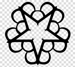 Black Veil Brides Logo, black star illustration transparent ...