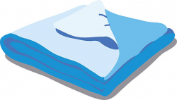 Blue Blanket Clipart