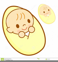Baby Wrapped In Blanket Clipart | Free Images at Clker.com ...