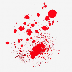 Watercolor Red Bloodstain Splashing Ink, Abstract ...