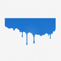 Blue Liquid Falling Wall Display, Painting, Background ...