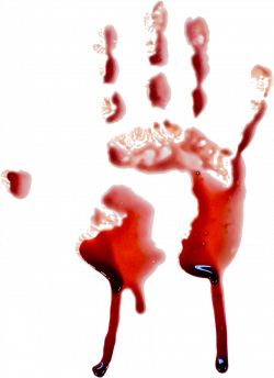 Handprint clipart bloody, Handprint bloody Transparent FREE ...