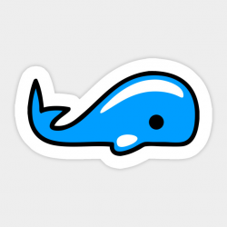 Baby Blue Whale Emoticon