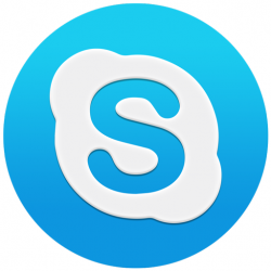 Basic, blue, circle, logo, macos, round, shape, skype ...