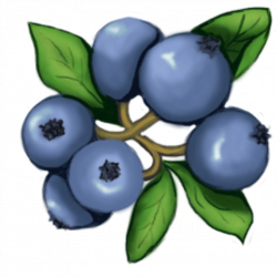 free blueberry Clip Art | blueberry clip art 11 255×255 ...