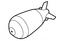 Bomb clipart outline - Clip Art Library