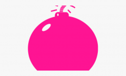 Bomb Clipart Pink - Red Bomb Transparent, Cliparts ...