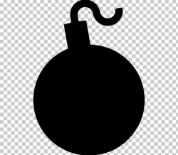 Silhouette Bomb PNG, Clipart, Black, Black And White, Bomb ...