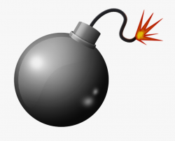 Explosion Clipart Explosive - Transparent Bomb Png #114275 ...