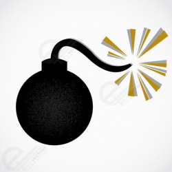 Free Bomb vector icon illustrations Clipart and Vector ...