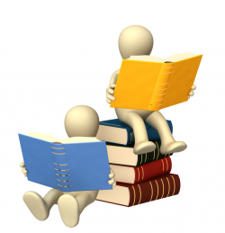 3d puppets, reading the books ? CANwalk - Clip Art Library