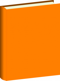 Orange Book Clip Art at Clker.com - vector clip art online, royalty ...
