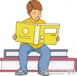 Person Reading A Book Clipart | Free download best Person Reading A ...