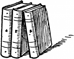 Three Books | ClipArt ETC