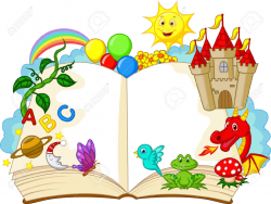 Story book clipart 1 » Clipart Station