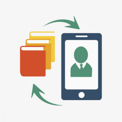 Mobile Book, Book Clipart, Mobile Technology PNG Transparent Image ...