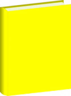 Yellow Book Clip Art at Clker.com - vector clip art online, royalty ...