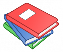 Cute books clipart - Clip Art Library