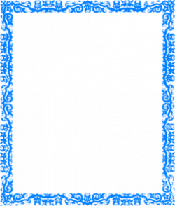 Blue Border Design Clip Art at Clker.com - vector clip art online ...