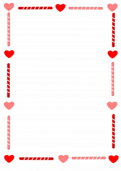 Heart border clipart heart and candy border – Gclipart.com
