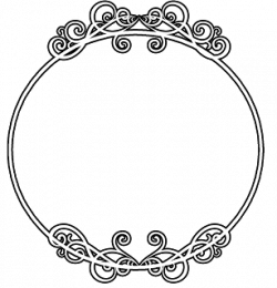 round circle border frame - free vector borders to download | Cricut ...