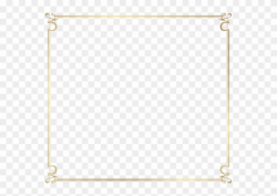 Decorative Border Transparent Background Png - Red Thin Border ...