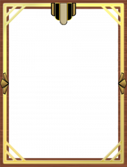 Art Nouveau Frame clipart - Square, Rectangle, Circle ...