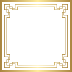Art Deco Border Transparent - Condecortes Services