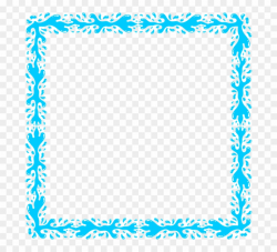 Download Transparent Blue Frame Png Clipart Clip Art ...
