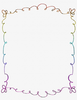 Free Download Cute Border Transparent Clipart Borders ...