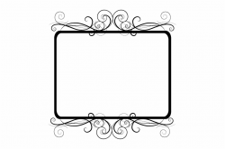 frame #border #edging #decoration #fancy #curly #black ...
