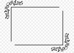 Black And White Frame clipart - Rectangle, Shape, White ...