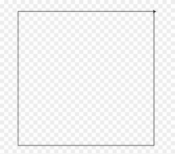Black Square Border Transparent , Png Download - White ...