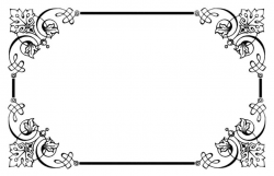 Fancy border frame clipart ourclipart jpg - ClipartPost