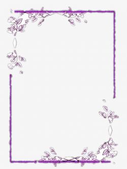 Purple Border, Nice Border, Pretty Border PNG Transparent Image and ...