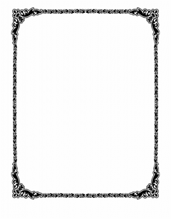 Rustic Wedding Borders Clipart - Page Border Png, Transparent Png ...