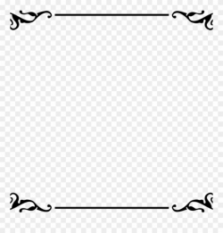 Decorative Border Clipart Decorative Border Png Transparent ...