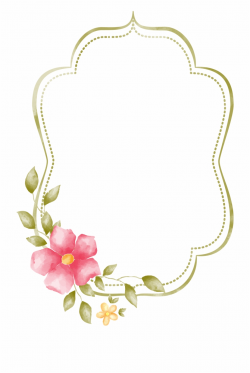 Decorative Border Clipart Png Image - Border Design Transparent ...