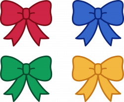 Cute christmas bows clipart free clip art - ClipartBarn