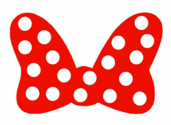 Minnie mouse bow clipart red jpg - ClipartPost