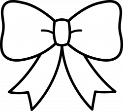 Free Bow Outline, Download Free Clip Art, Free Clip Art on Clipart ...