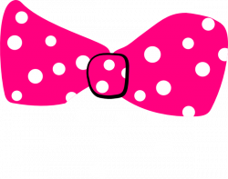 Bow With Polka Dots Clip Art at Clker.com - vector clip art online ...