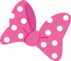 Pink polka dot bow clipart 2 » Clipart Portal