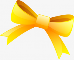 Little Fresh Yellow Bow Tie, Bow Clipart, Tie Clipart, Little Fresh ...
